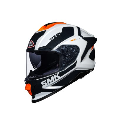 SMK Full Face Helmet Titan Fibre Glass with Graphics