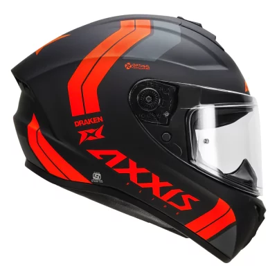 Axxis Draken S Slide Helmet (Orange)